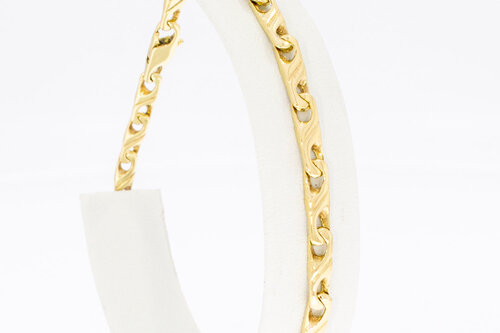 Glieder Armband 14 Karat Gold - 21,1 cm