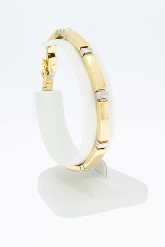 14 Karat Gold Barrenarmband - 19,3 cm