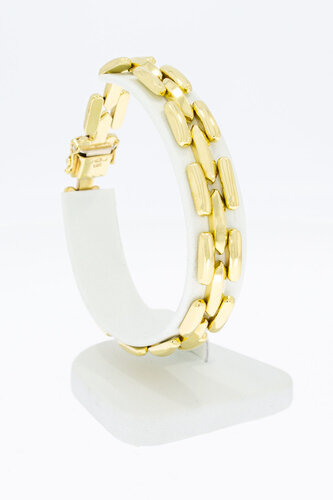 Vintage Gliederarmband 585 Gold - 19,7 cm