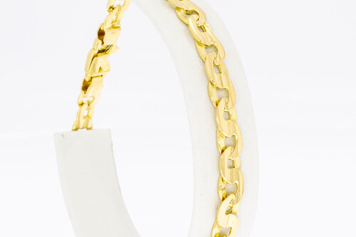 Königsarmband 750 Gelbgold - 20,3 cm