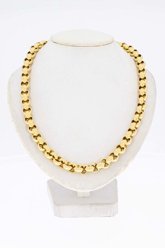 Erbskette 14 Karat gelb Gold - 45 cm