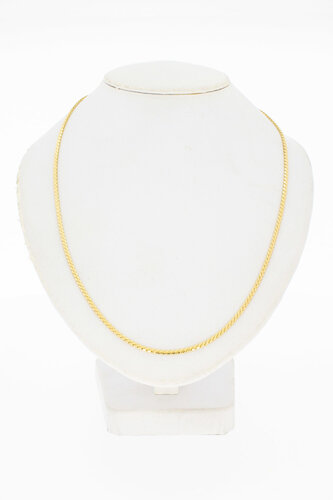 18 Karat Gelbgoldene Kette - 50,5 cm