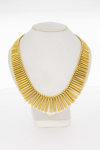 18 Karaat gouden Cleopatra Collier - 45 cm