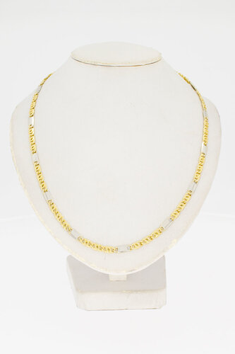585 Gold Falkenaugenkette - 49,1 cm