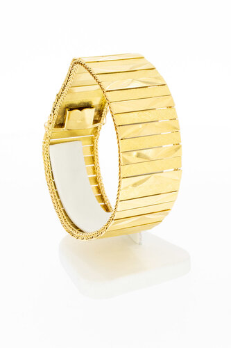 Vintage breite 18 Karat Armband - 19,5 cm