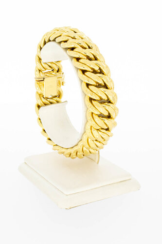 Geflochtene Armband 18 Karat - 20,5 cm