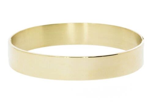 Breite Armreif 585 Gold - 62,5 x 55,5 mm 