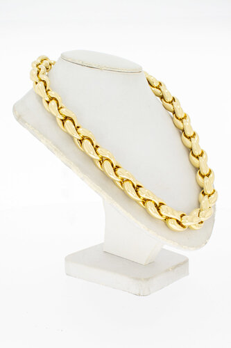 Anker schakelketting 18 Karaat - 47,6 cm