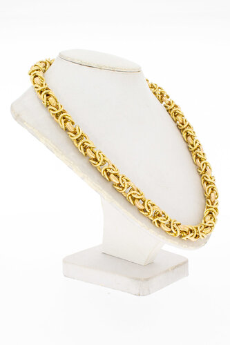18 Karat Gold Byzantinische Königskette - 47,1 cm