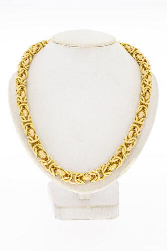 18 Karat Gold Byzantinische Königskette - 47,1 cm