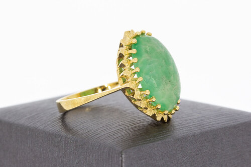 Vintage 585 Gold Ring Damen - Ringgröße 60