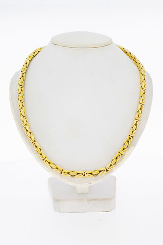 18 Karat Gold Byzantinische Königskette Herren - 52,7 cm