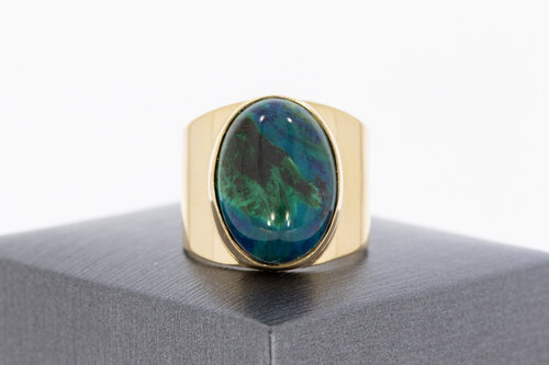 585 Gold Statement-Ring - Ringgröße 59