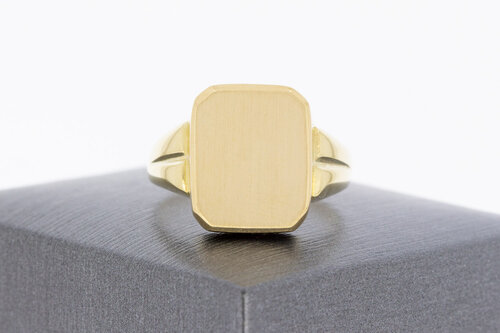 585 Gold Siegelring Herren - Ringgröße 64, 6,2 g