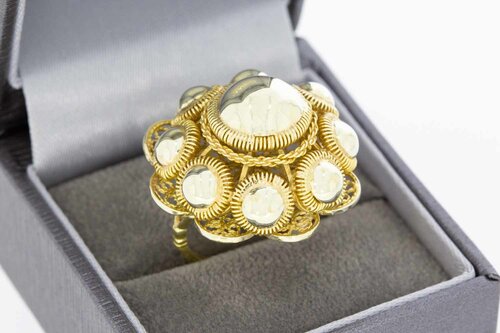 Vintage 18 Karat Gold Ring Damen - Ringgröße 61