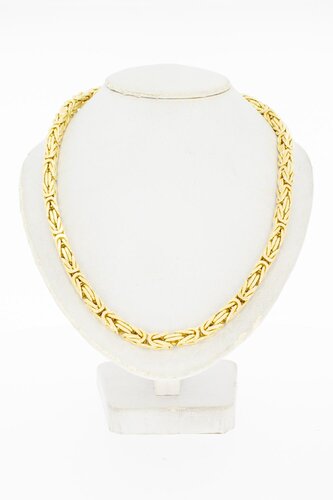 18 Karat Gold Byzantinische Königskette Herren - 80,4 cm