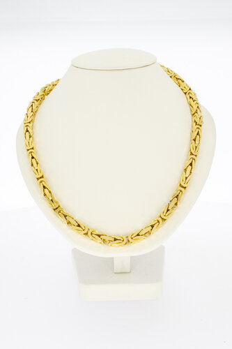 18 Karat Gold Byzantinische Königskette Herren - 71 cm