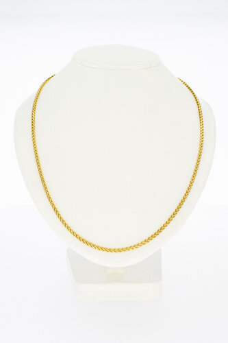 18 Karat Gold Fuchsschwanzkette - 51,2 cm