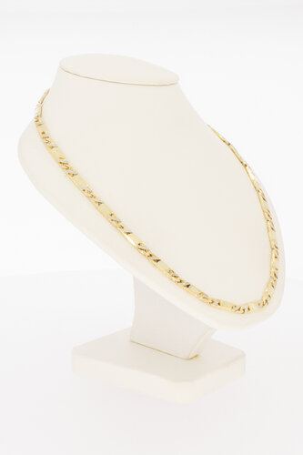585 Gold Kette Damen - 45,6 cm