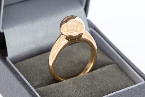 18 Karat Roségold Ring Damen - Ringgröße 55