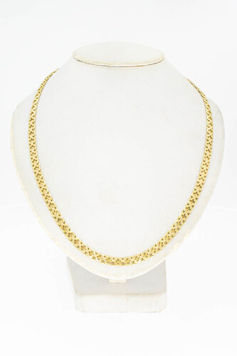 585 Gold Gliederkette - 45,4 cm, 15 g